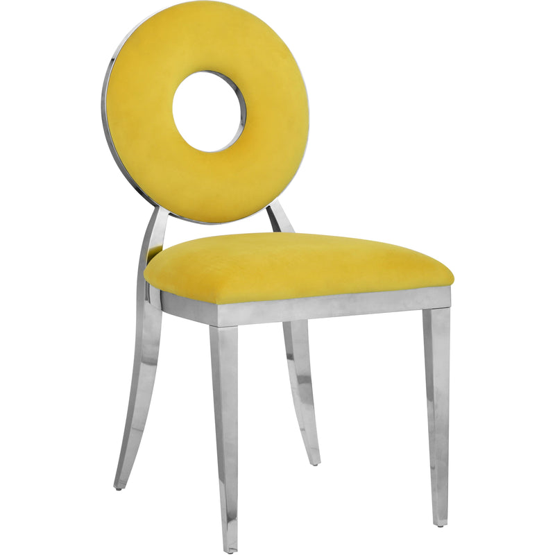 Meridian Carousel Dining Chair 859Yellow-C IMAGE 1