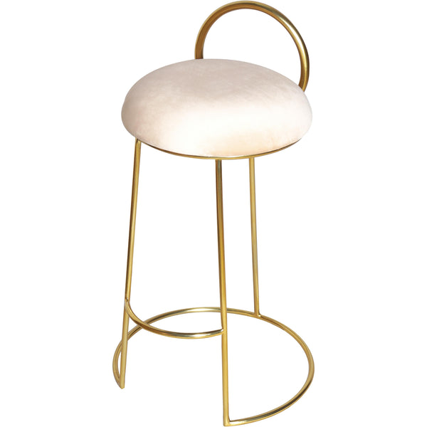Meridian Ring Counter Height Stool 951Cream-C IMAGE 1