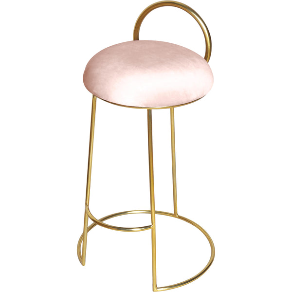 Meridian Ring Counter Height Stool 951Pink-C IMAGE 1