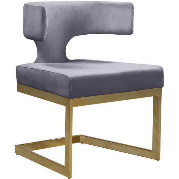 Meridian Alexandra Dining Chair 953Grey-C IMAGE 1