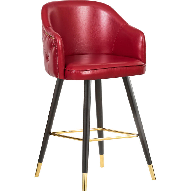 Meridian Barbosa Counter Height Stool 900Red-C IMAGE 1