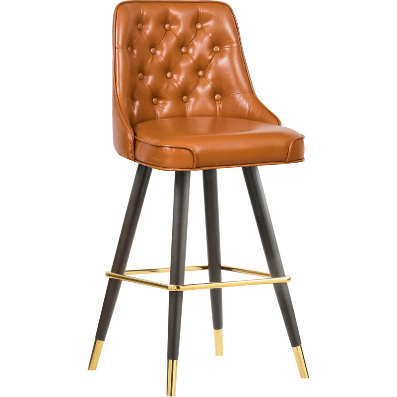 Meridian Portnoy Counter Height Stool 908Cognac-C IMAGE 1