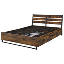 Acme Furniture Juvanth Queen Panel Bed with Storage 24260Q IMAGE 2