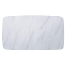 Acme Furniture Madan Dining Table with Marble Top and Trestle Base DN00059 IMAGE 3