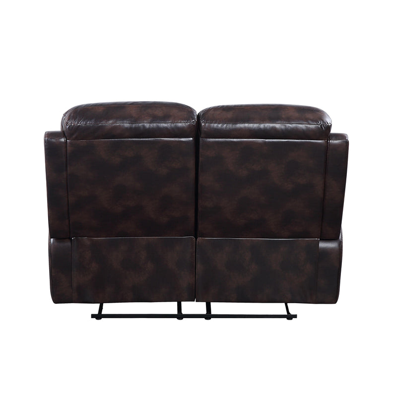 Acme Furniture Perfiel Reclining Leather Loveseat LV00067 IMAGE 4