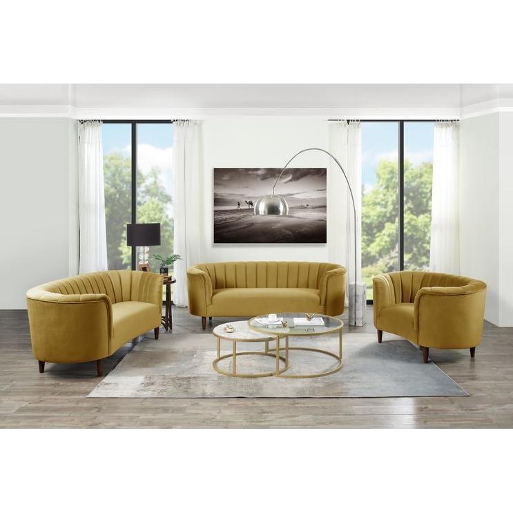 Acme Furniture Millephri Stationary Fabric Loveseat LV00164 IMAGE 6