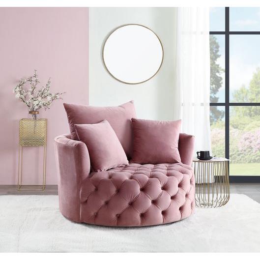 Acme Furniture Zunyas Stationary Fabric Accent Chair AC00291 IMAGE 1