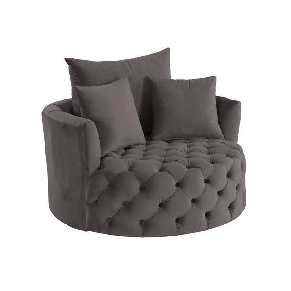 Acme Furniture Zunyas Stationary Fabric Accent Chair AC00292 IMAGE 2