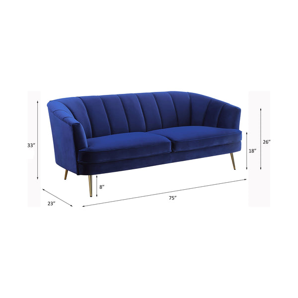 Acme Furniture Eivor Stationary Fabric Sofa LV00210 IMAGE 1