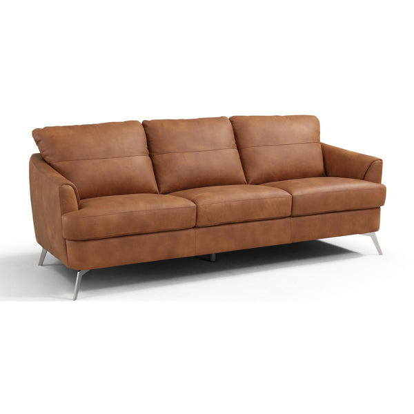 Acme Furniture Safi Stationary Fabric and Leather Look Sofa LV00216 IMAGE 1
