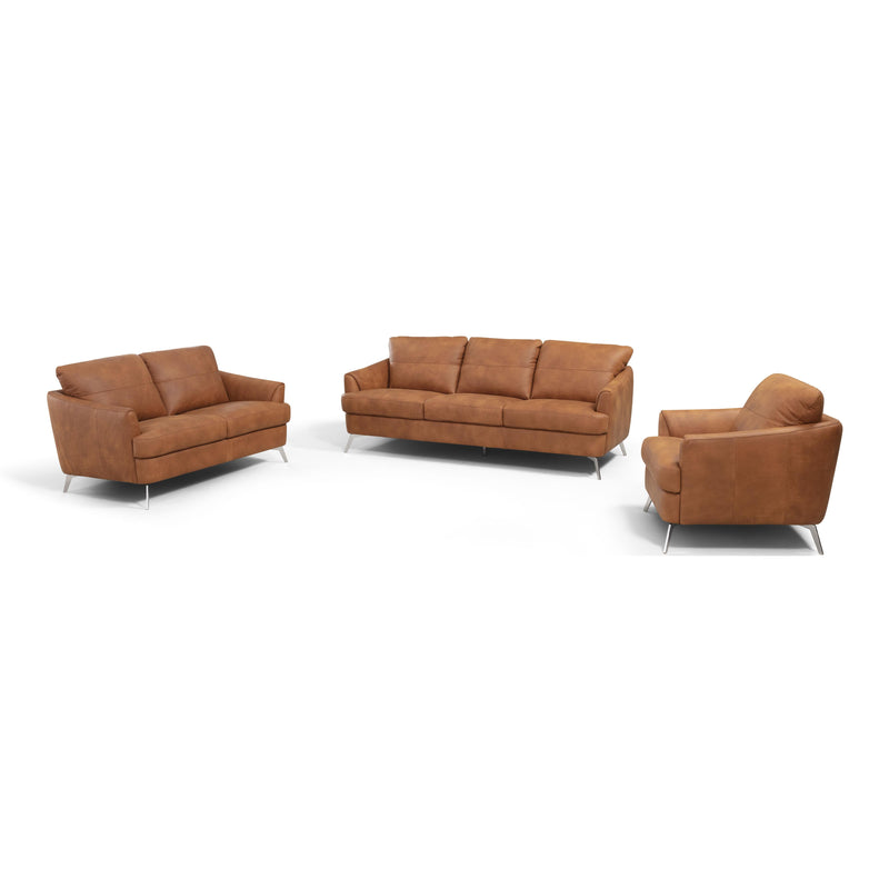 Acme Furniture Safi Stationary Fabric and Leather Look Loveseat LV00217 IMAGE 5
