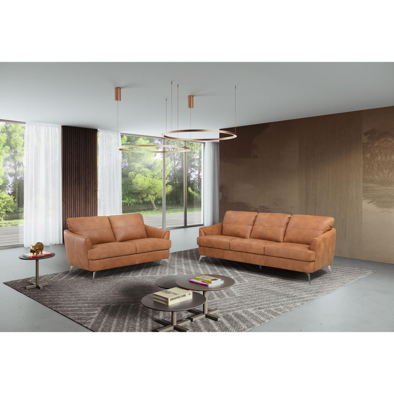 Acme Furniture Safi Stationary Fabric and Leather Look Loveseat LV00217 IMAGE 6