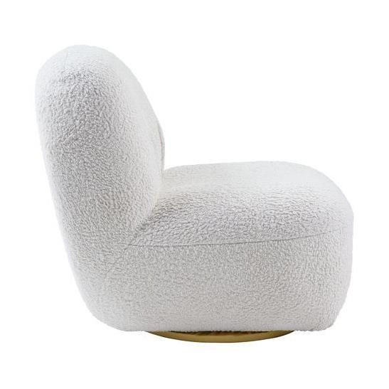 Acme Furniture Yedaid Swivel Fabric Accent Chair AC00231 IMAGE 3
