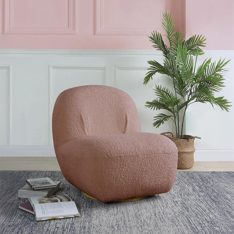 Acme Furniture Yedaid Swivel Fabric Accent Chair AC00232 IMAGE 1