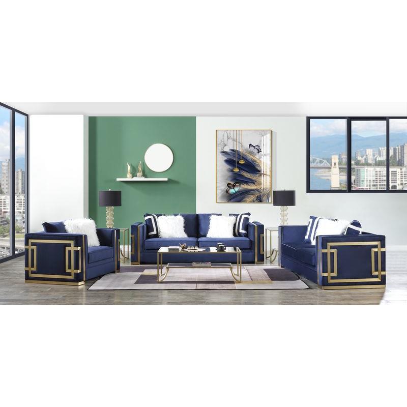 Acme Furniture Virrux Stationary Fabric Sofa LV00293 IMAGE 4