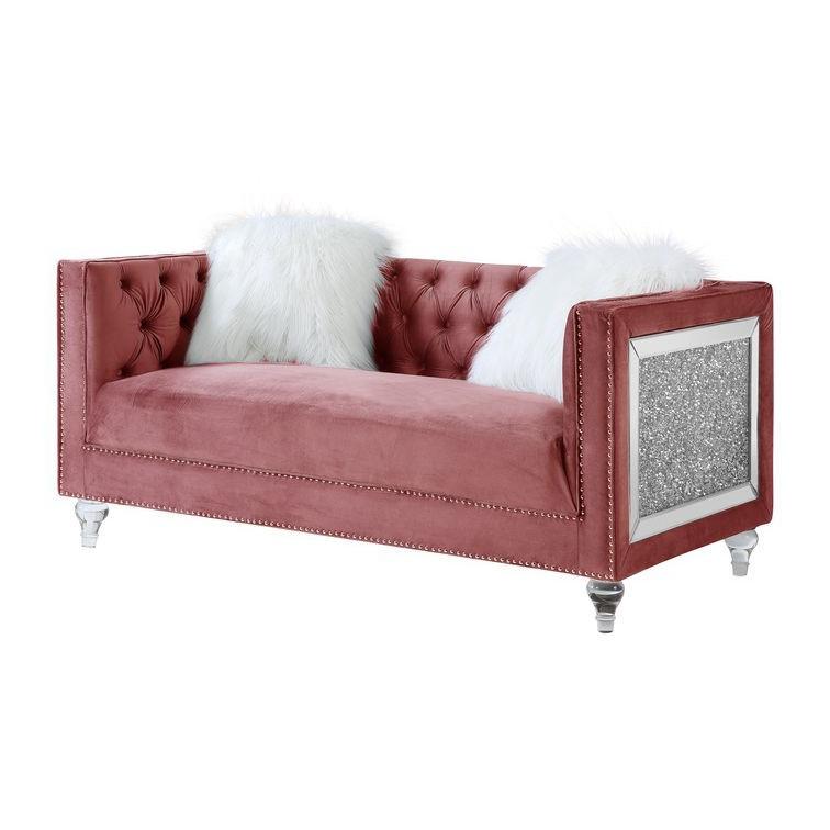 Acme Furniture Heibero II Stationary Fabric Loveseat LV00328 IMAGE 1