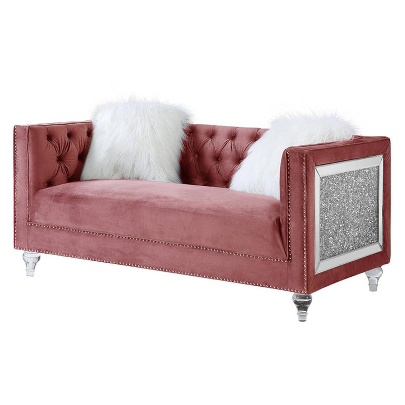 Acme Furniture Heibero II Stationary Fabric Loveseat LV00328 IMAGE 2