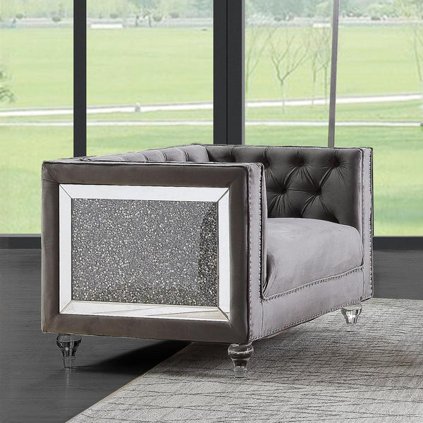 Acme Furniture Heibero II Stationary Fabric Chair LV00332 IMAGE 1