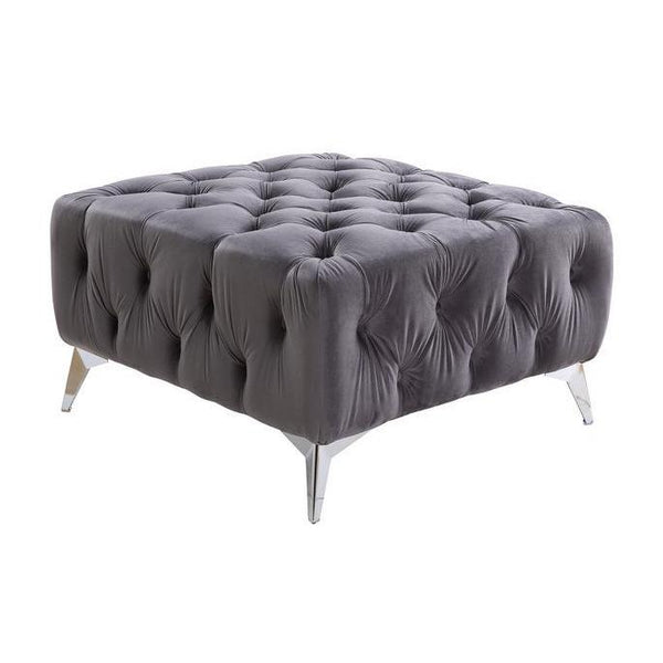 Acme Furniture Wugtyx Fabric Ottoman LV00336 IMAGE 1
