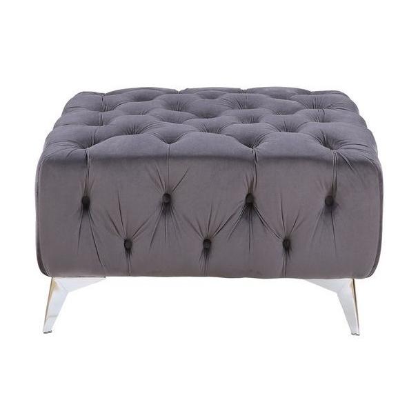 Acme Furniture Wugtyx Fabric Ottoman LV00336 IMAGE 2