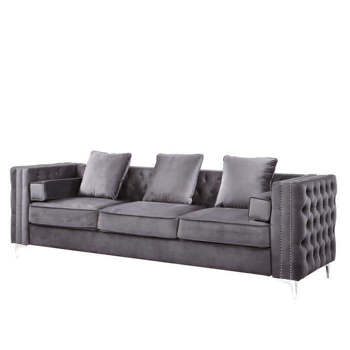 Acme Furniture Bovasis Stationary Fabric Sofa LV00368 IMAGE 1