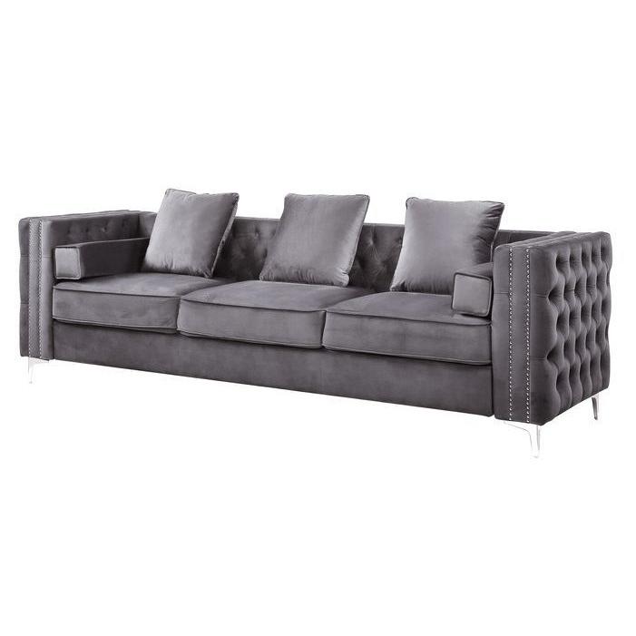 Acme Furniture Bovasis Stationary Fabric Sofa LV00368 IMAGE 1