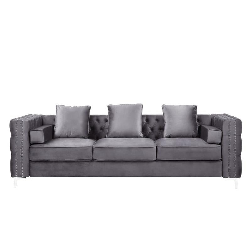 Acme Furniture Bovasis Stationary Fabric Sofa LV00368 IMAGE 2