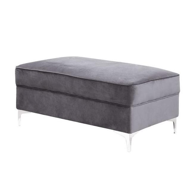 Acme Furniture Bovasis Fabric Ottoman LV00369 IMAGE 1