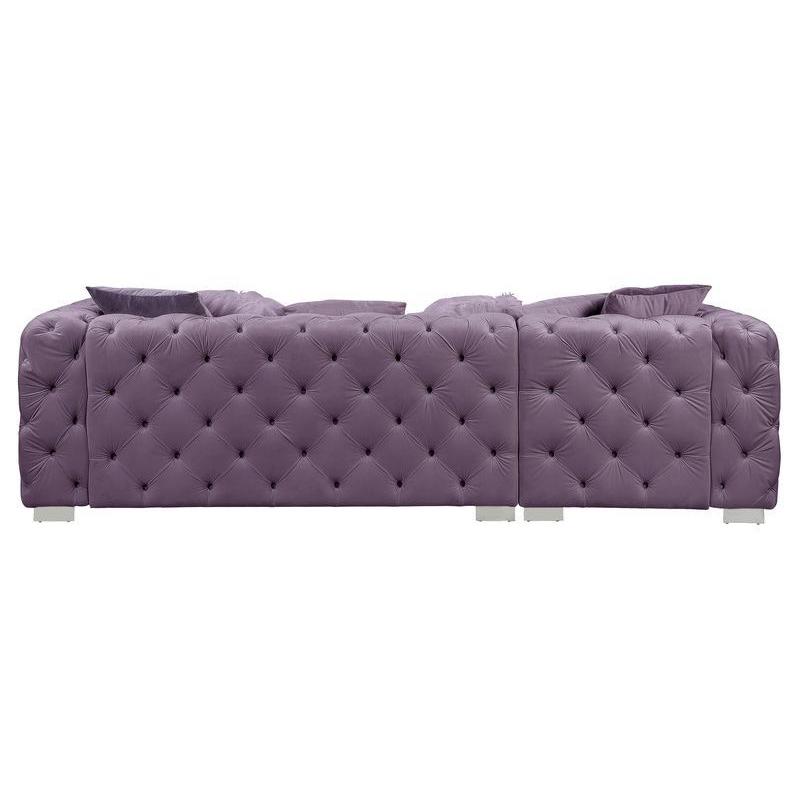 Acme Furniture Qokmis Fabric 2 pc Sectional LV00389 IMAGE 4