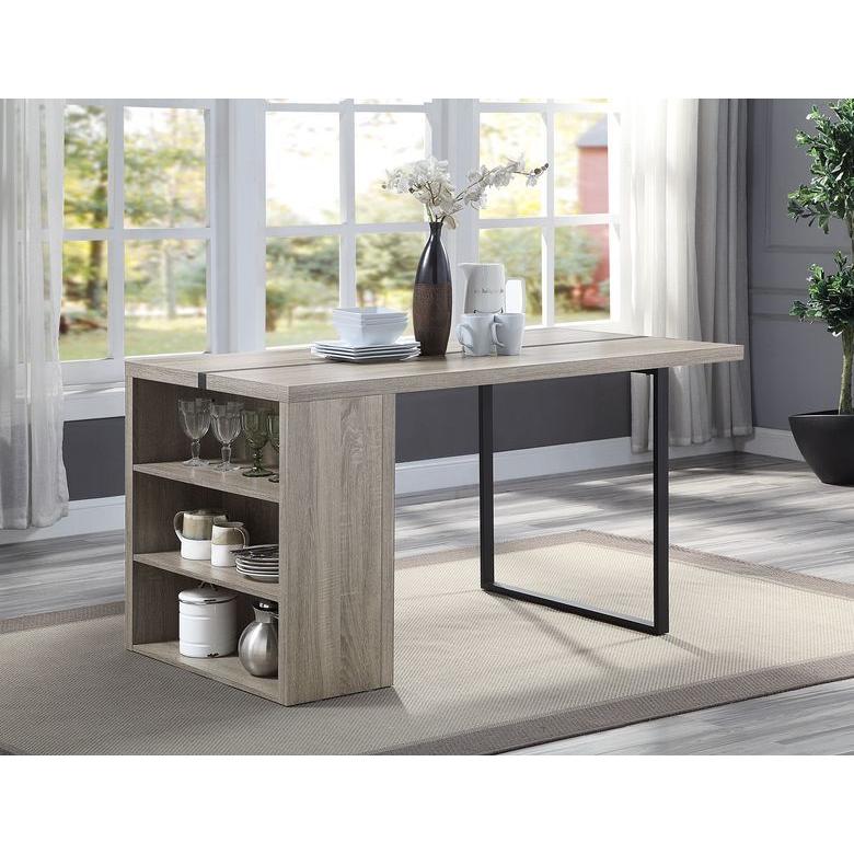 Acme Furniture Patwin Dining Table with Pedestal Base DN00401 IMAGE 4