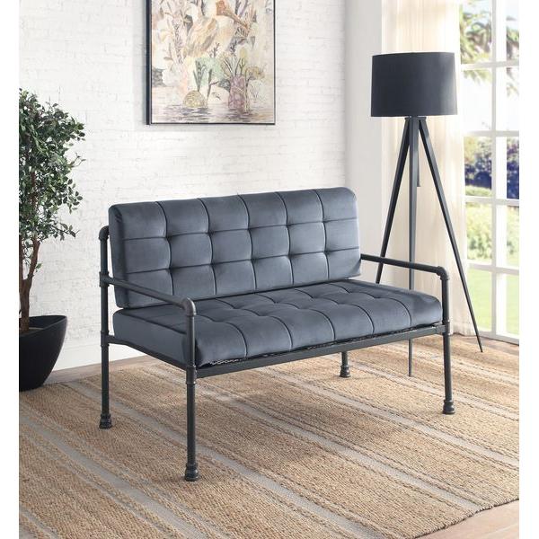 Acme Furniture Brantley Stationary Fabric Loveseat LV00426 IMAGE 1