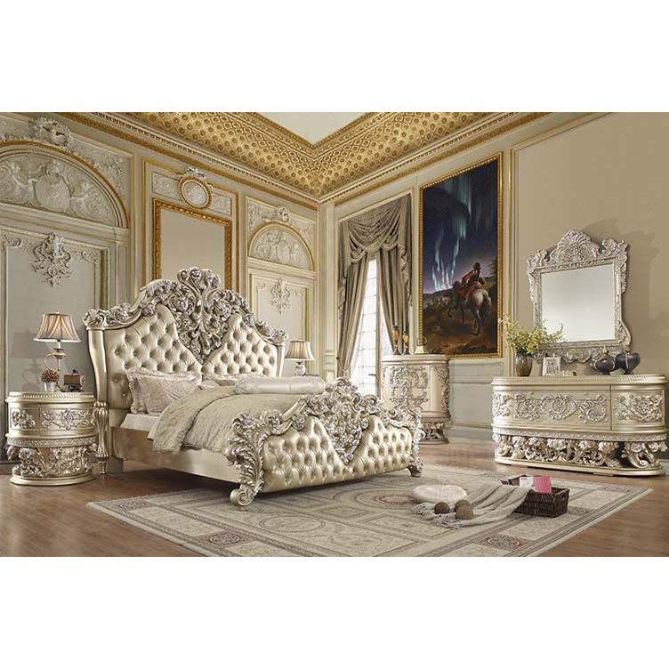 Acme Furniture Vatican King Upholstered Panel Bed BD00461EK IMAGE 5