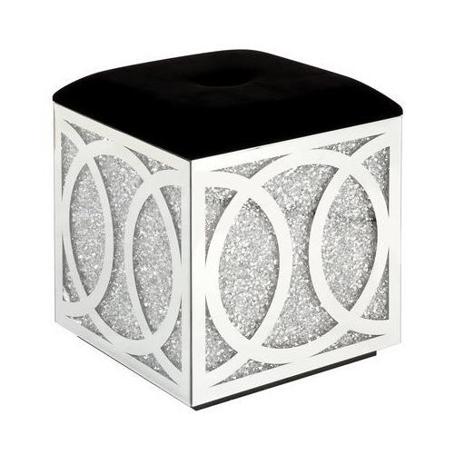 Acme Furniture Noralie Fabric Storage Ottoman AC00529 IMAGE 1