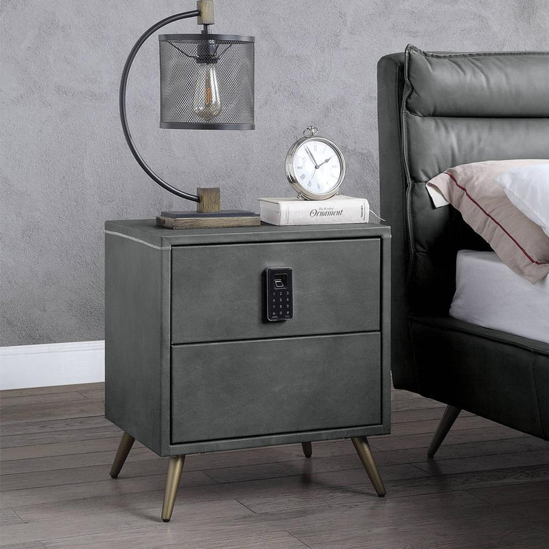 Acme Furniture Doris 2-Drawer Nightstand BD00556 IMAGE 1