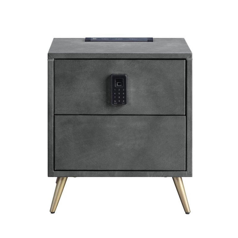 Acme Furniture Doris 2-Drawer Nightstand BD00556 IMAGE 3