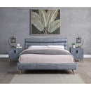 Acme Furniture Doris King Upholstered Panel Bed BD00562EK IMAGE 1
