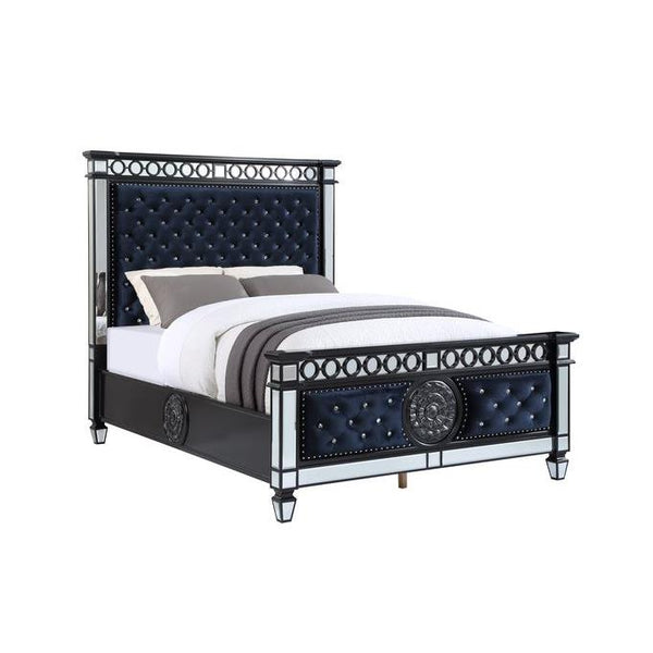 Acme Furniture Varian II Queen Upholstered Panel Bed BD00584Q IMAGE 1