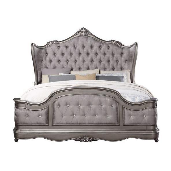Acme Furniture Ausonia Queen Upholstered Bed BD00603Q IMAGE 1