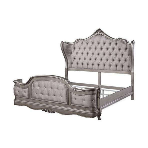 Acme Furniture Ausonia California King Upholstered Bed BD00602EK IMAGE 3