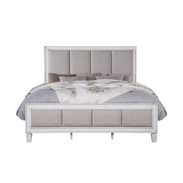 Acme Furniture Katia Queen Upholstered Panel Bed BD00660Q IMAGE 1