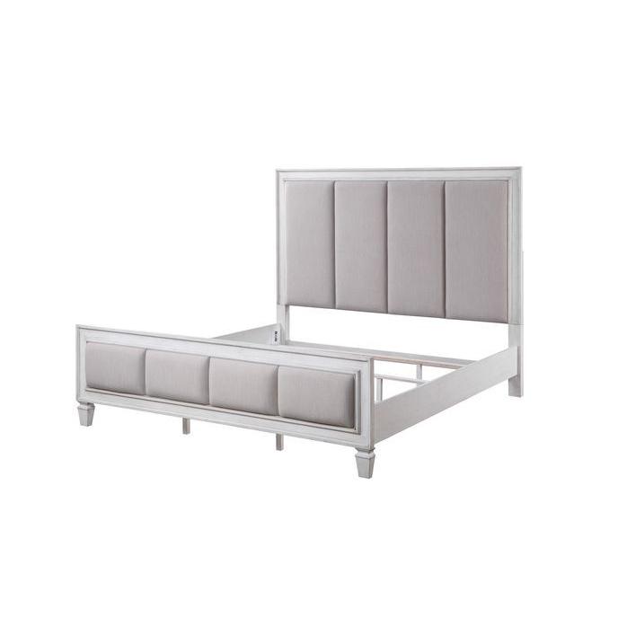 Acme Furniture Katia California King Upholstered Panel Bed BD00658CK IMAGE 3