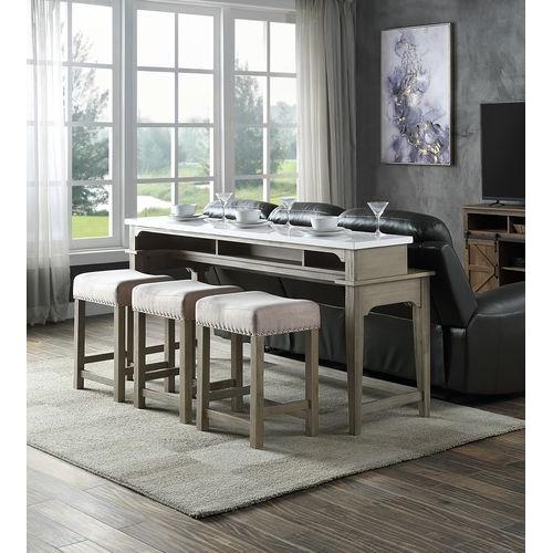Acme Furniture Wandella 4 pc Counter Height Dinette DN00089 IMAGE 6