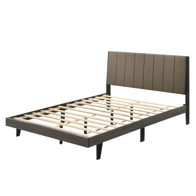 Acme Furniture Valdemar Queen Upholstered Panel Bed BD00571Q IMAGE 2