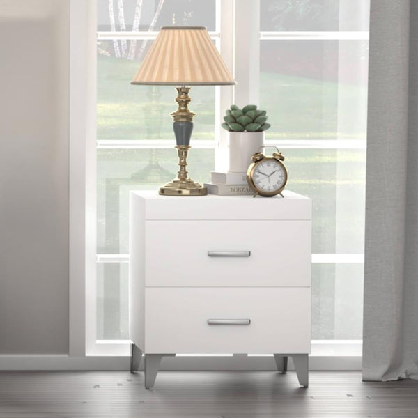 Acme Furniture Casilda 2-Drawer Nightstand BD00645 IMAGE 1