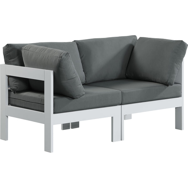 Meridian Outdoor Seating Sofas 375Grey-S60A IMAGE 1