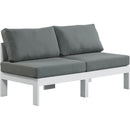 Meridian Outdoor Seating Sofas 375Grey-S60B IMAGE 1