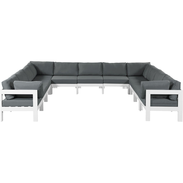 Meridian Outdoor Seating Sectionals 375Grey-Sec11A IMAGE 1