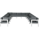 Meridian Outdoor Seating Sectionals 375Grey-Sec13A IMAGE 1