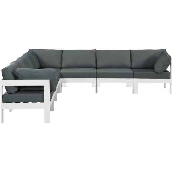 Meridian Outdoor Seating Sectionals 375Grey-Sec7B IMAGE 1
