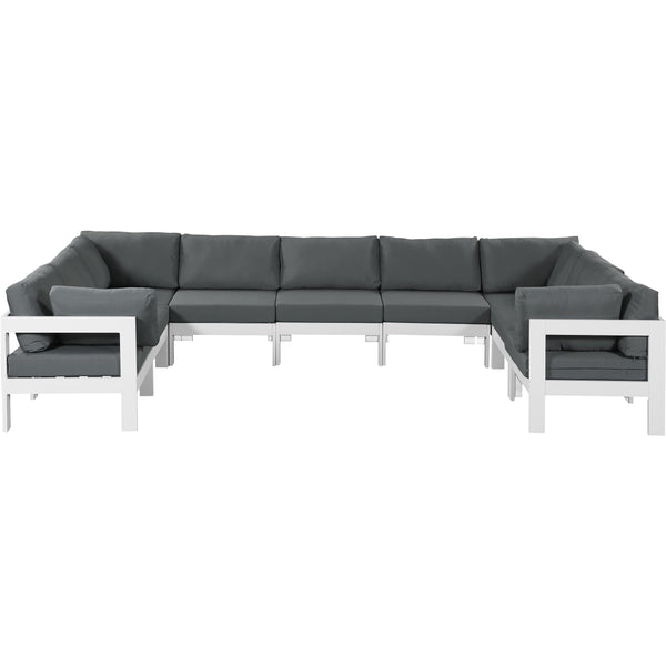 Meridian Outdoor Seating Sectionals 375Grey-Sec9C IMAGE 1